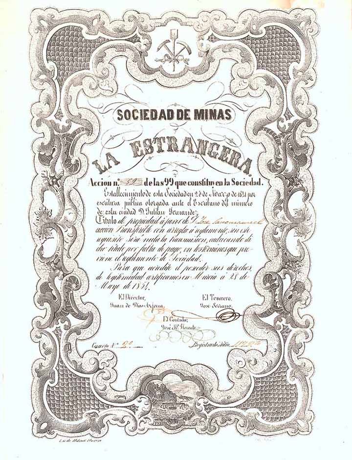 Sociedad de Minas La Estrangera