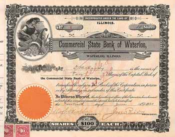 Commercial State Bank of  Waterloo