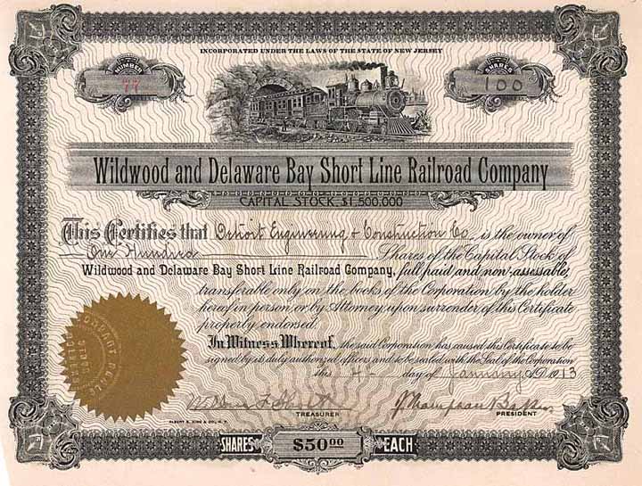 Wildwood & Delaware Bay Short Line Railroad