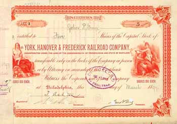 York, Hanover & Frederick Railroad