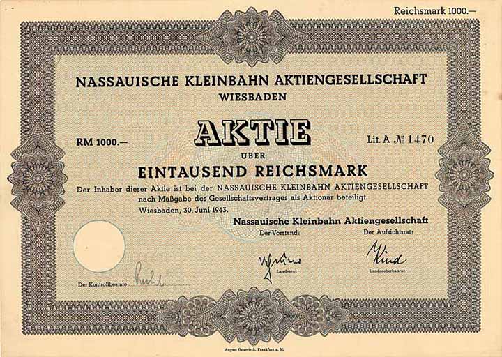 Nassauische Kleinbahn AG