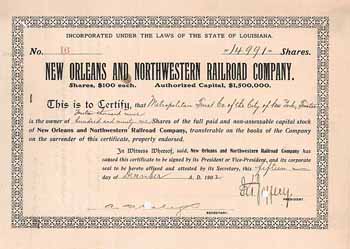 New Orleans & Northwestern Railroad