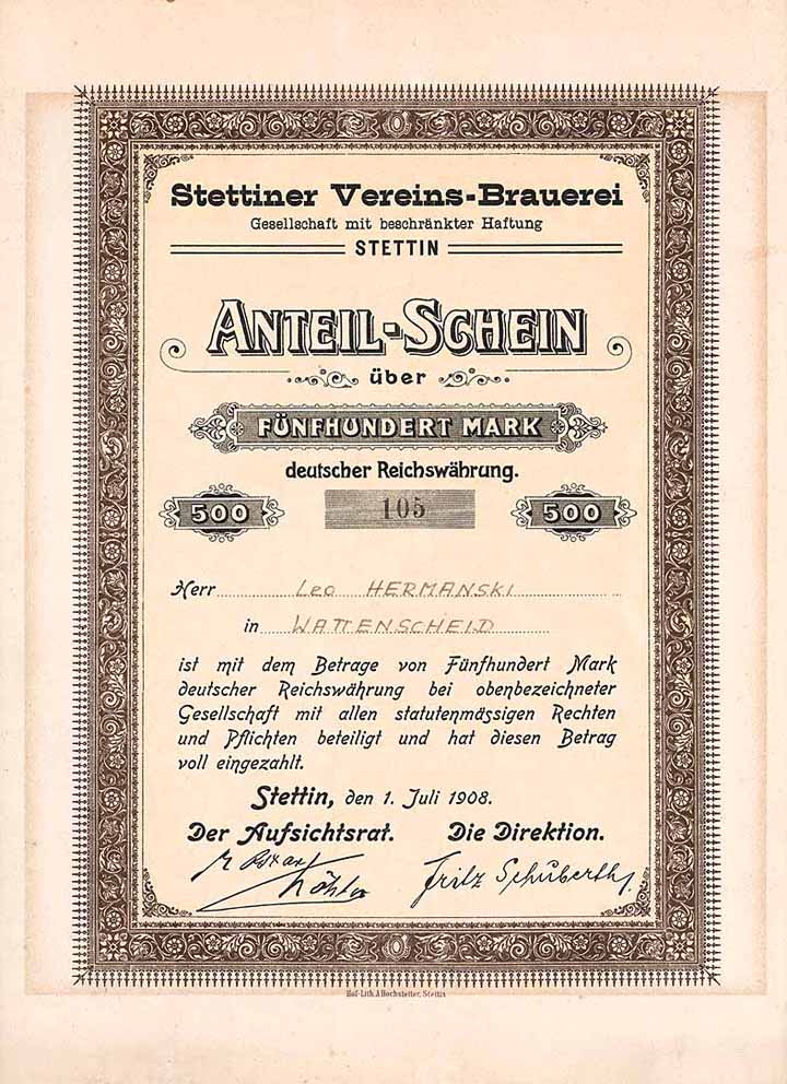 Stettiner Vereins-Brauerei GmbH