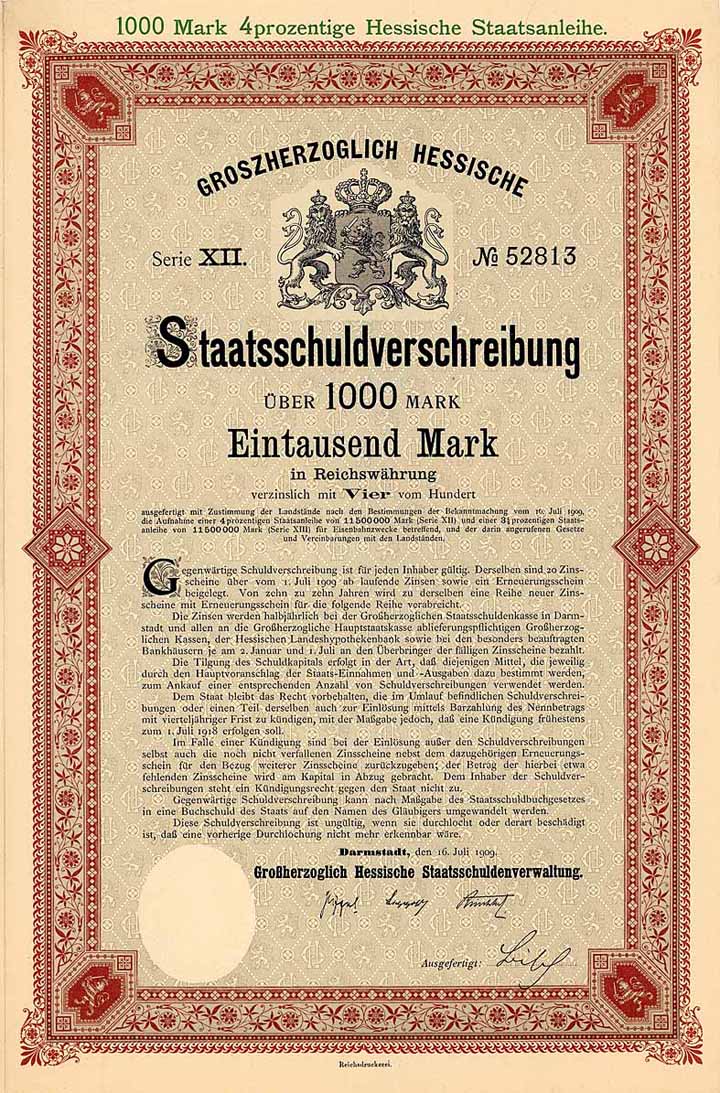 Grossherzogtum Hessen