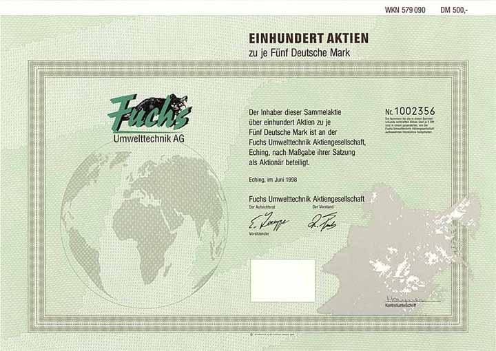 Fuchs Umwelttechnik AG