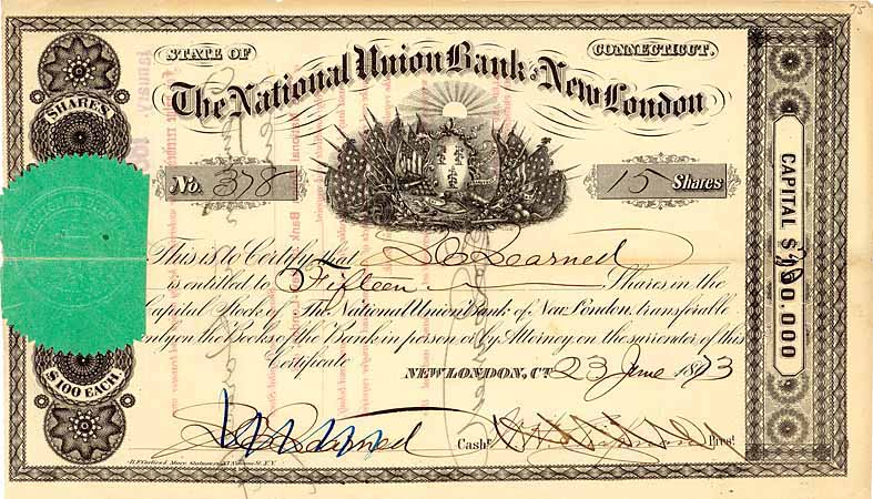 National Union Bank of New London