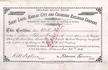 Saint Louis, Kansas City & Colorado Railroad
