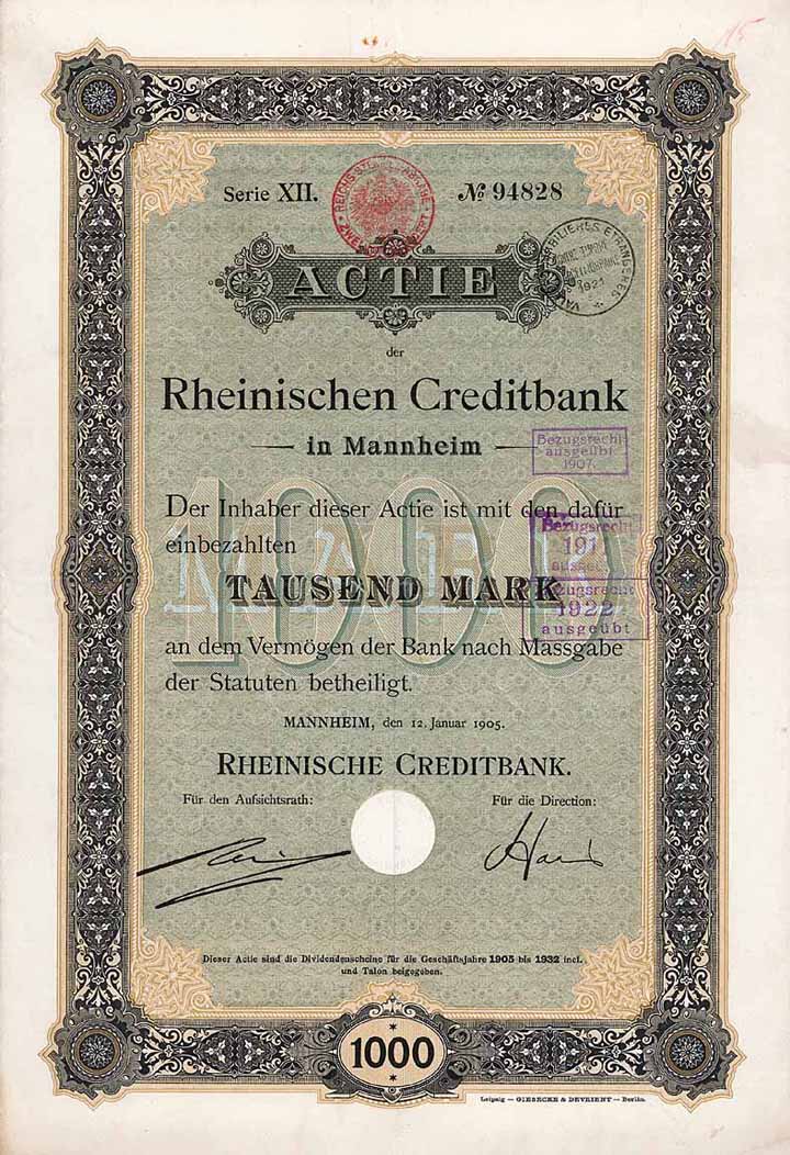 Rheinische Creditbank