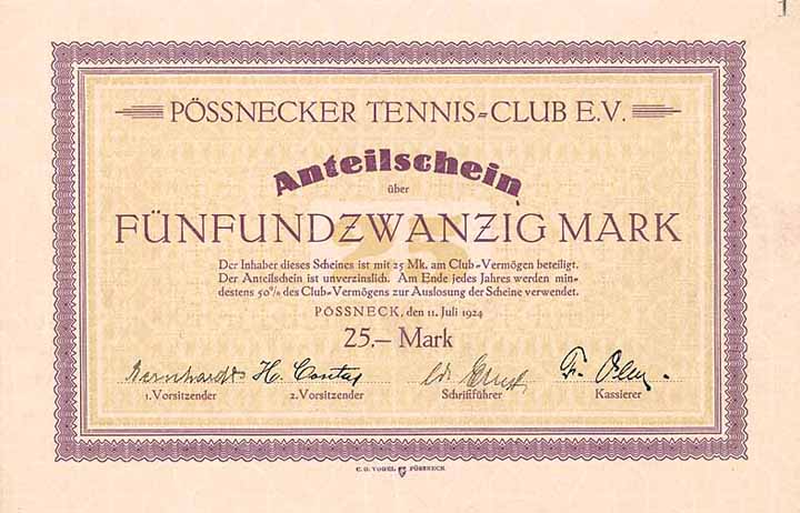 Pössnecker Tennis-Club e.V.