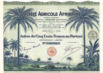 Societe Agricole Africaine S.A.