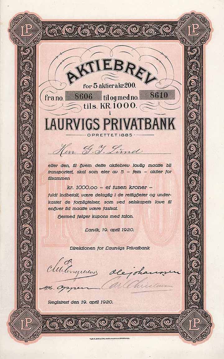 Laurvigs Privatbank