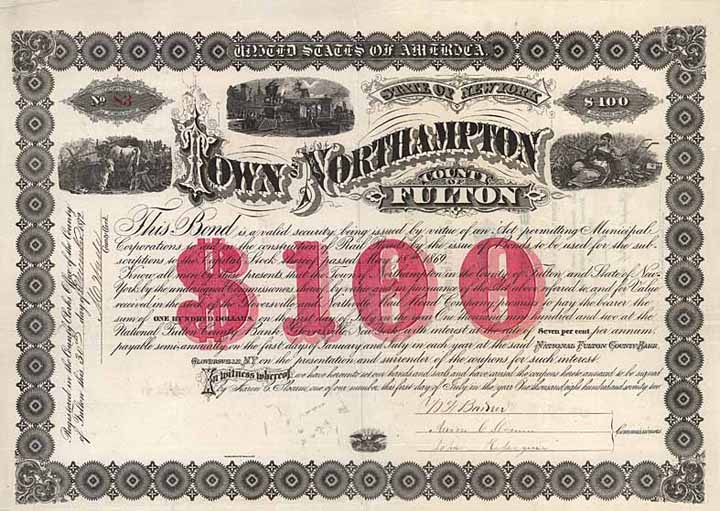 Town of Northampton - Gloversville & Northville Railway