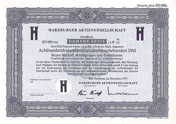 Harzburger AG