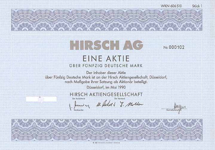 Hirsch AG