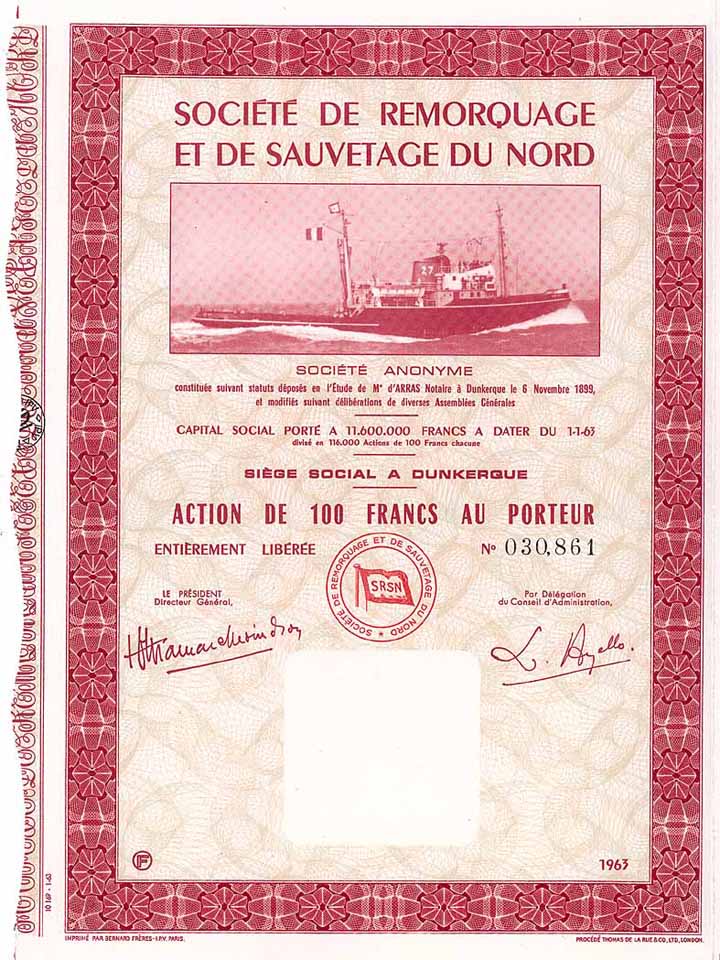 Soc. de Remorquage et de Sauvetage du Nord S.A.