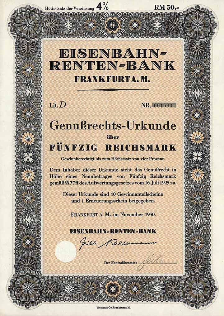 Eisenbahn-Renten-Bank