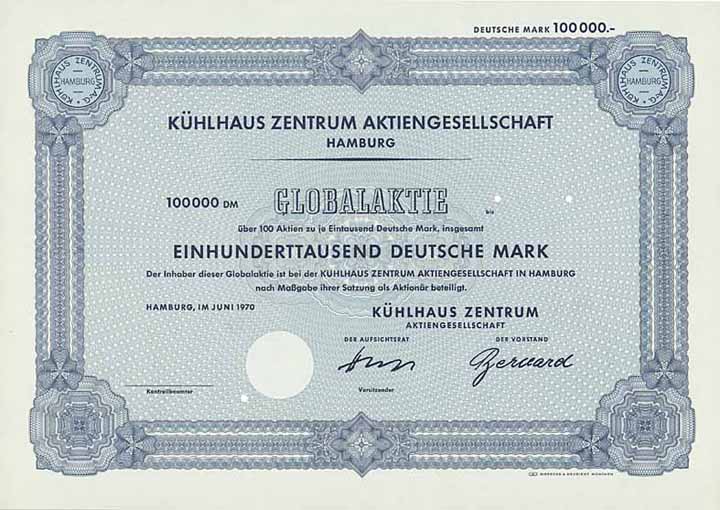 Kühlhaus Zentrum AG