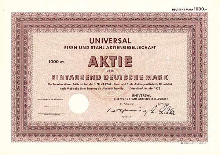 Universal Eisen und Stahl AG