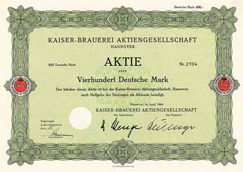 Kaiser-Brauerei AG