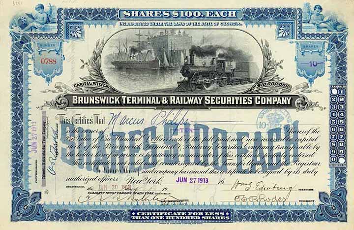 Brunswick Terminal & Railway Securities Co.