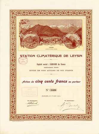 Station Climatérique de Leysin