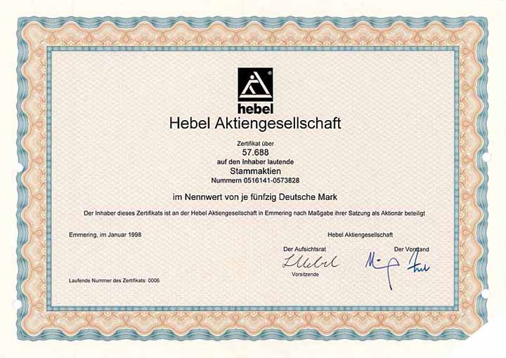 Hebel AG