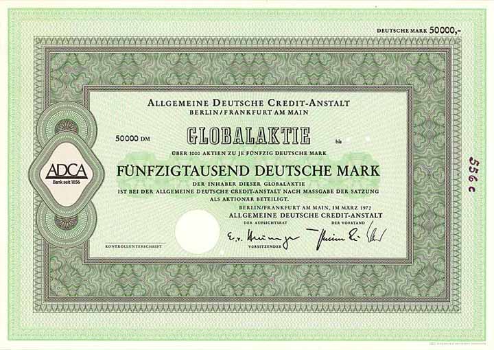 Allgemeine Deutsche Credit-Anstalt