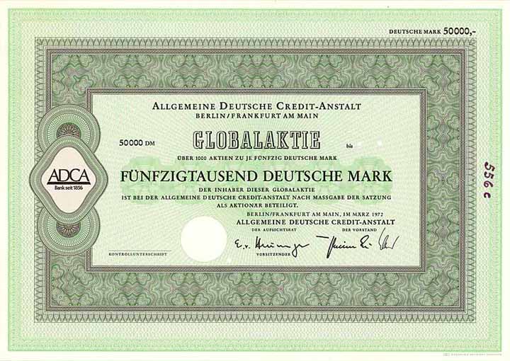 Allgemeine Deutsche Credit-Anstalt