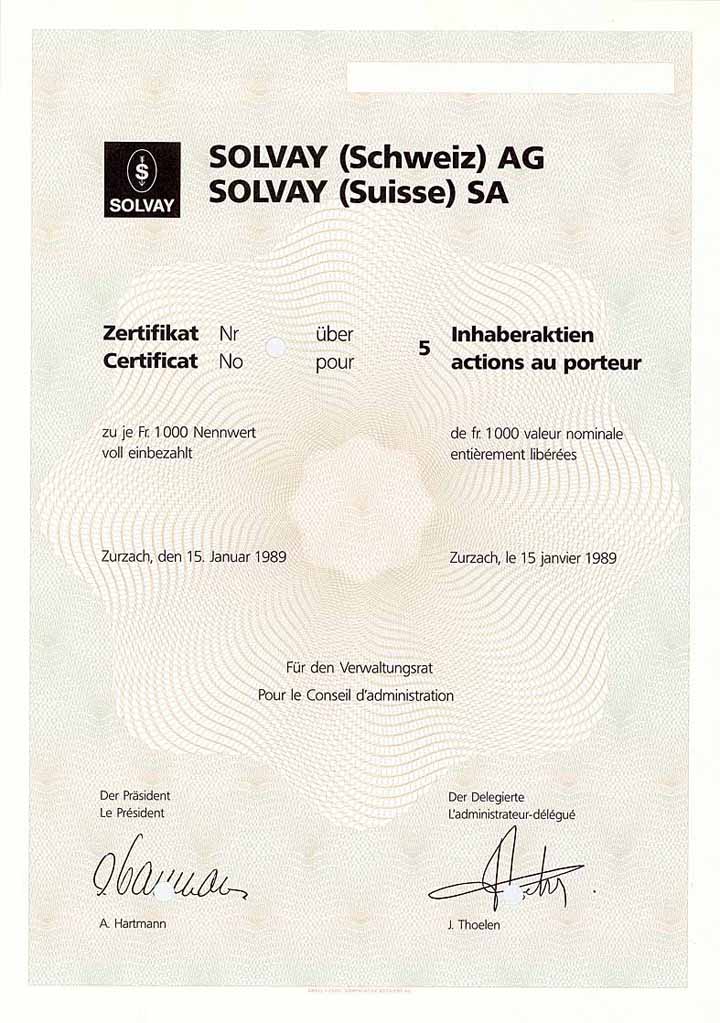 Solvay (Schweiz) AG