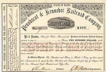 Penobscot & Kennebec Railroad