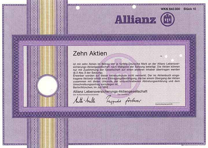 Allianz Lebensversicherungs-AG