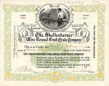 Shellenberger Wire Bound Fruit Crate Co.
