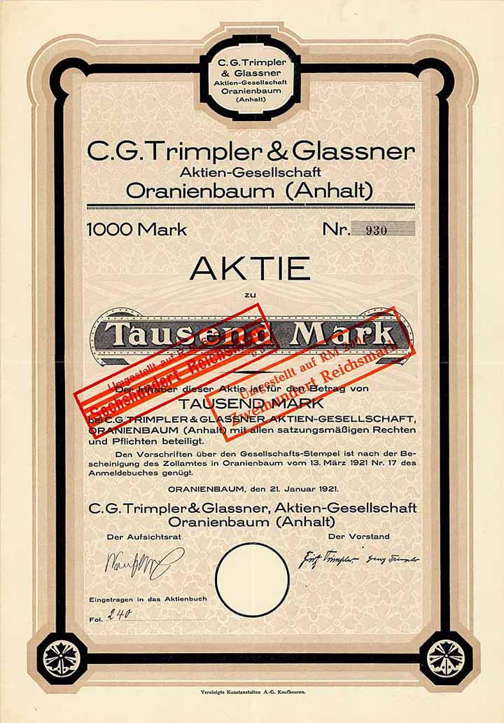 C. G. Trimpler & Glassner AG