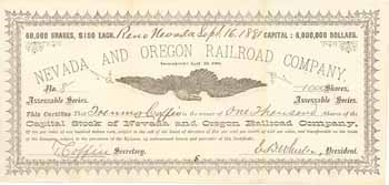 Nevada & Oregon Railroad