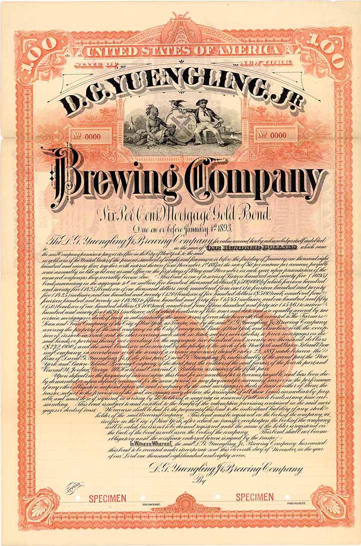 D. G. Yuengling jr. Brewing Co.