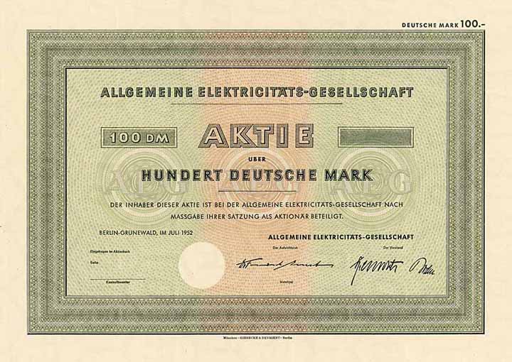 Allgemeine Elektricitäts-Gesellschaft