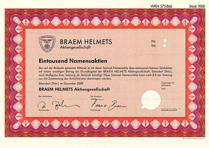 Braem Helmets