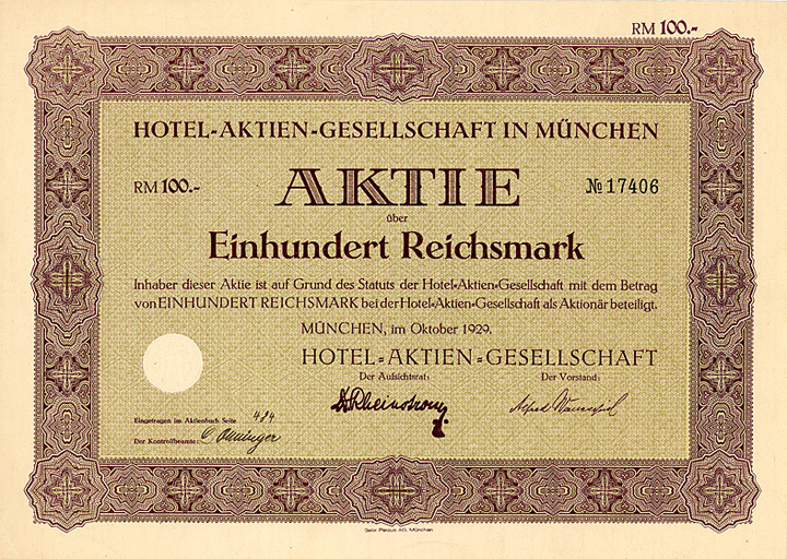 Hotel-AG in München