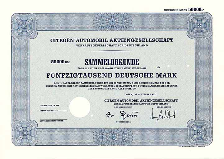 Citroën Automobil AG Verkaufsgesellschaft für Deutschland