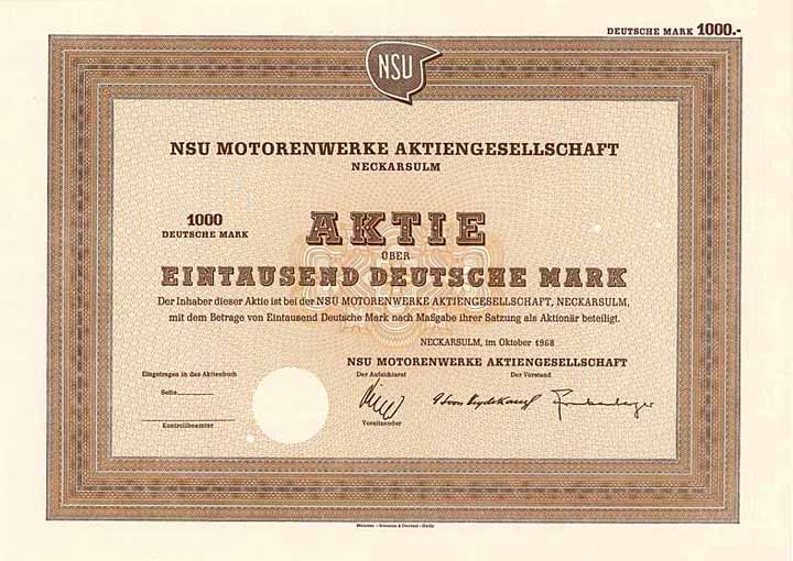 NSU Motorenwerke AG