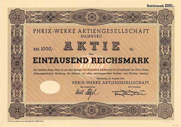 Phrix-Werke AG