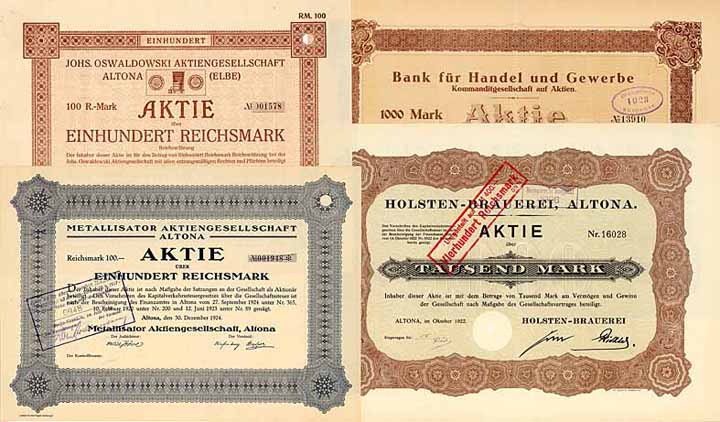 Altona - Konvolut (20 Stücke)