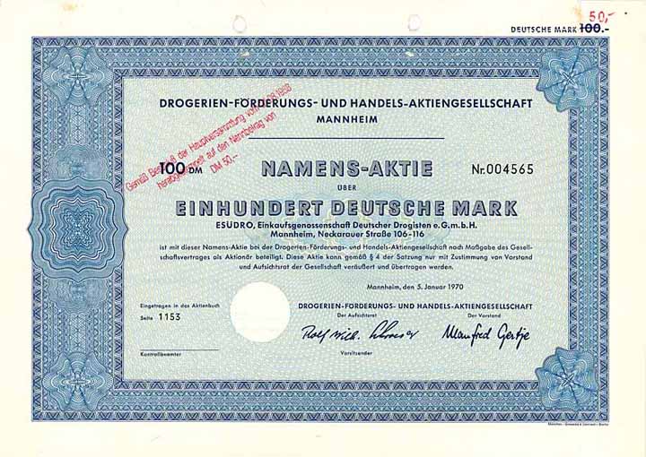 Drogerien-Förderungs- und Handels-AG