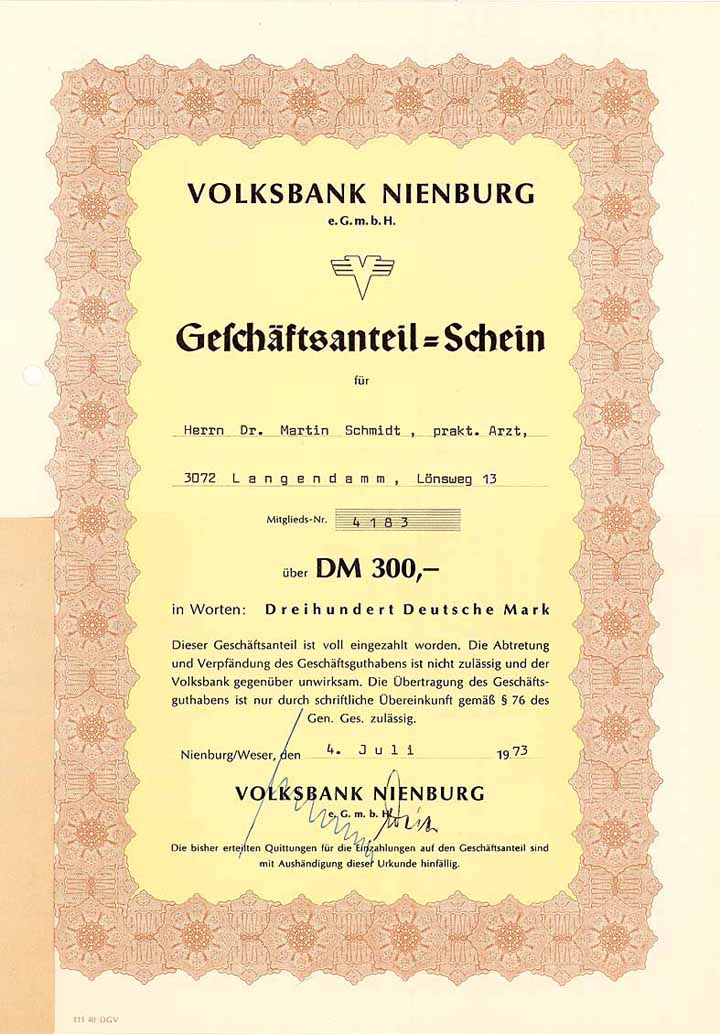 Volksbank Nienburg eGmbH