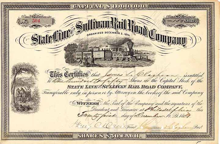 State Line & Sullivan Railroad