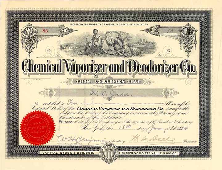 Chemical Vaporizer and Deodorizer Co.