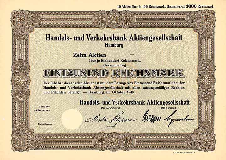 Handels- und Verkehrsbank AG