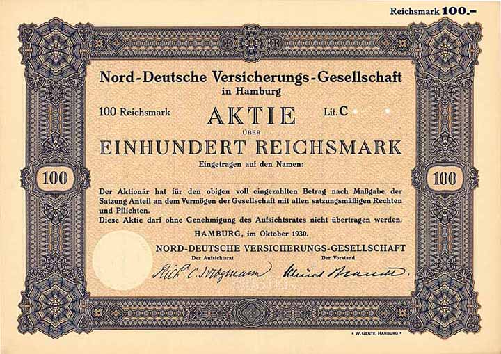 Nord-Deutsche Versicherungs-Gesellschaft