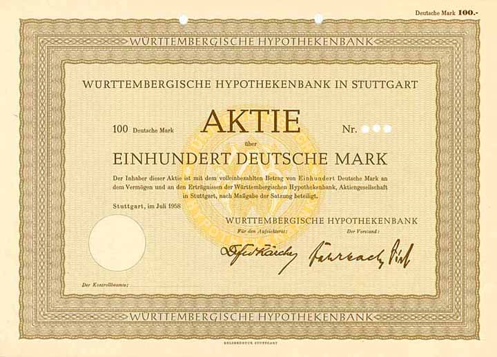 Württembergische Hypothekenbank