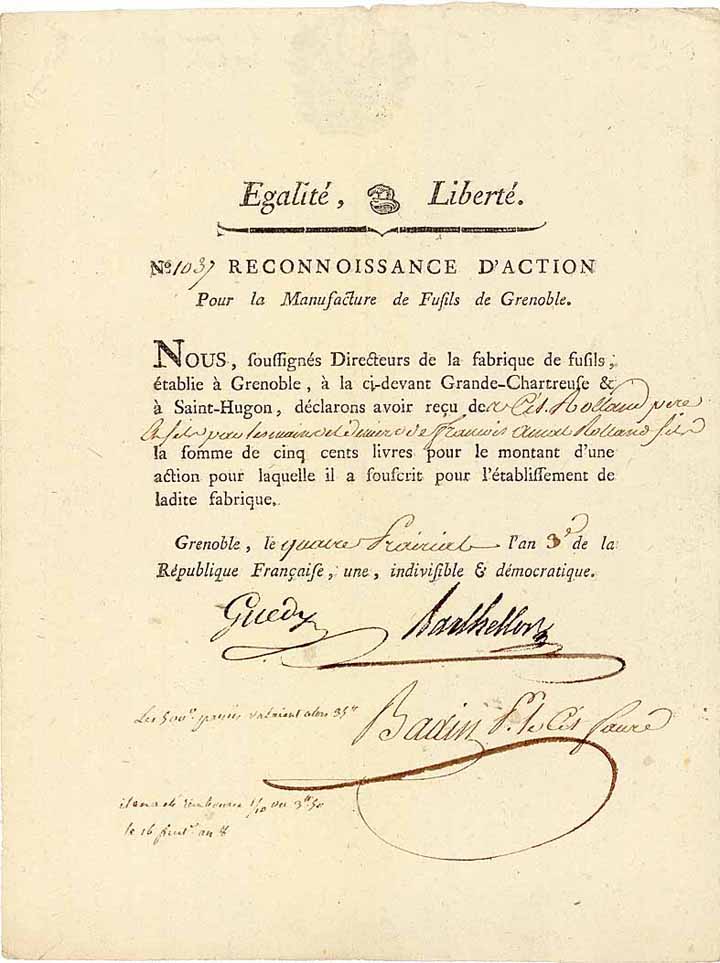 Manufacture de Fusils de Grenoble